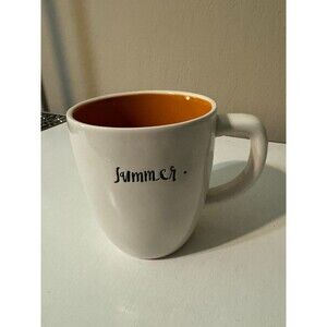 New Rae Dunn Typewriter Font "SUMMER" Mug By Magenta